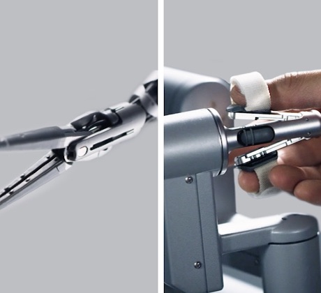 da vinci instrument hand controls kopia